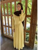 Robe Longue Jaune