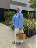 Chemise OverSize Bleu