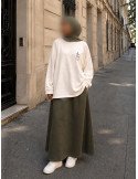 T-shirt oversize manches longues