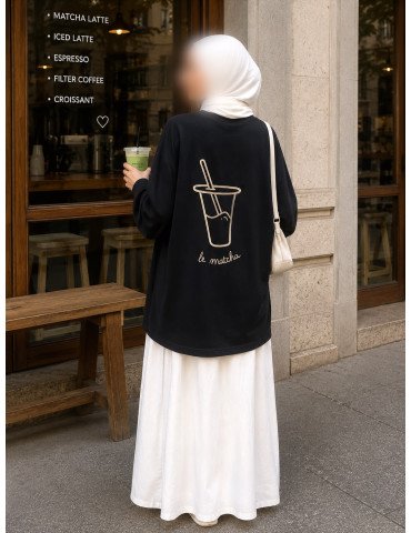 T-shirt oversize manches longues 2